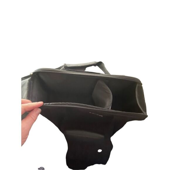 Eddie Bauer Gray Portable Spacious Shoulder Strap Zipper Closure Camera Case - Picture 4 of 12